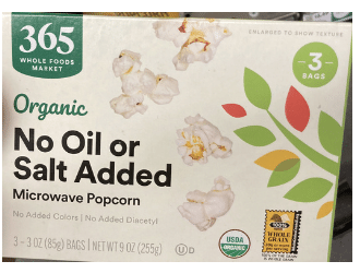 Kidney Friendly Popcorn snack idea