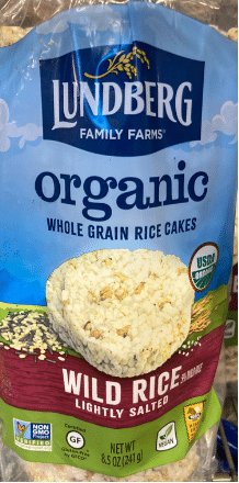 Organic Whole grain rice cakes