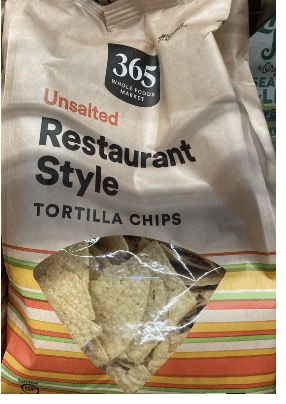 Kidney Friendly tortilla chips