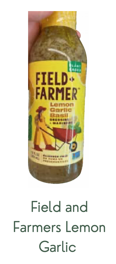 Field and Farmers Lemon Garlic dressing