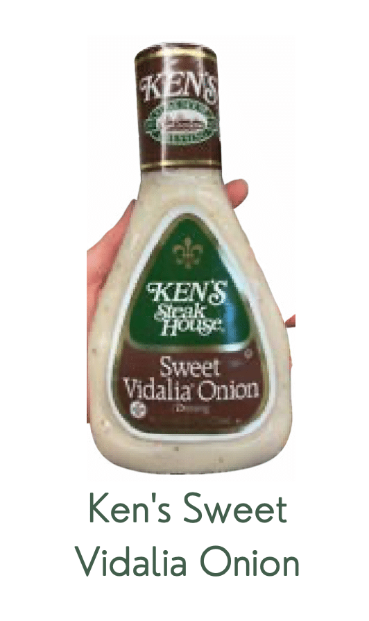 Ken's sweet vidalia onion low sodium salad dressing